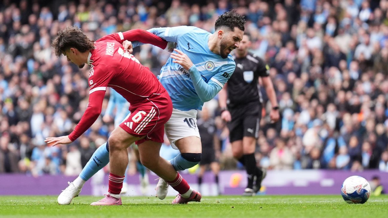 VAR review: Should Man City have had another penalty in Liverpool thrashing? VAR review: Should Man City have had another penalty in Liverpool thrashing?