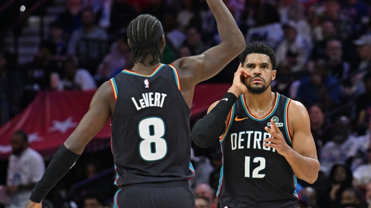 'Gritty' Pistons clinch East's top seed despite missing Cade Cunningham