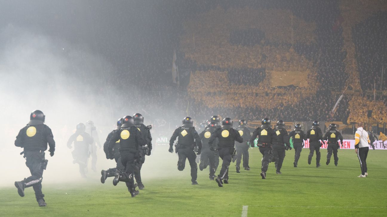 German police investigate 'dangerous bodily harm' after fan trouble