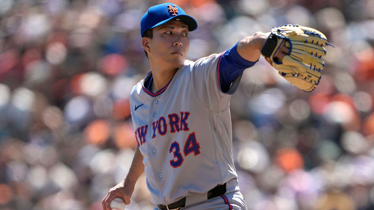 Mets move scuffling Senga to bullpen after loss