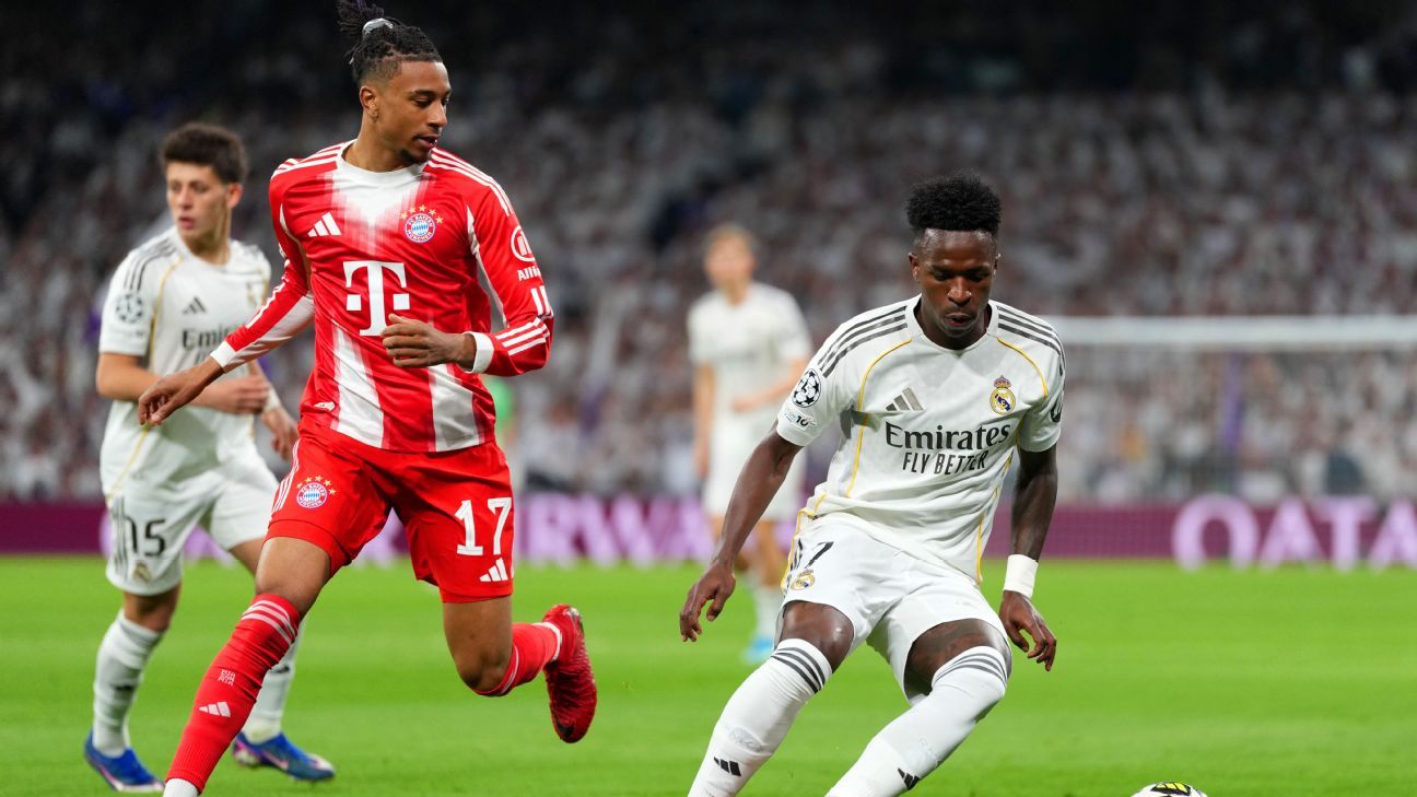 Champions League live updates: Real Madrid-Bayern Munich, Sporting CP-Arsenal