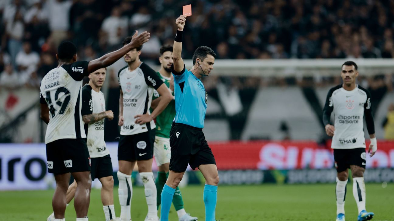 Expulsão de André gera incômodo no Corinthians e deve acabar em punição interna