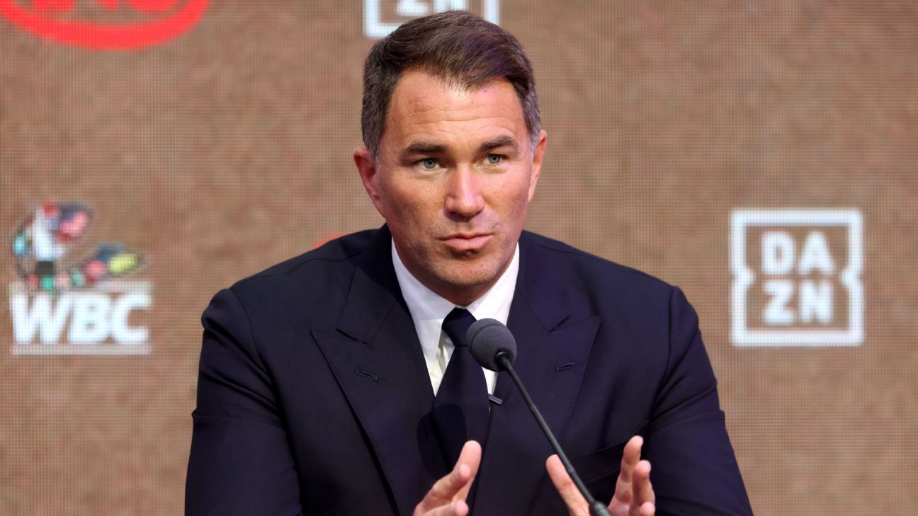 Eddie Hearn confirms talks for possible Tyson Fury vs. Anthony Joshua fight