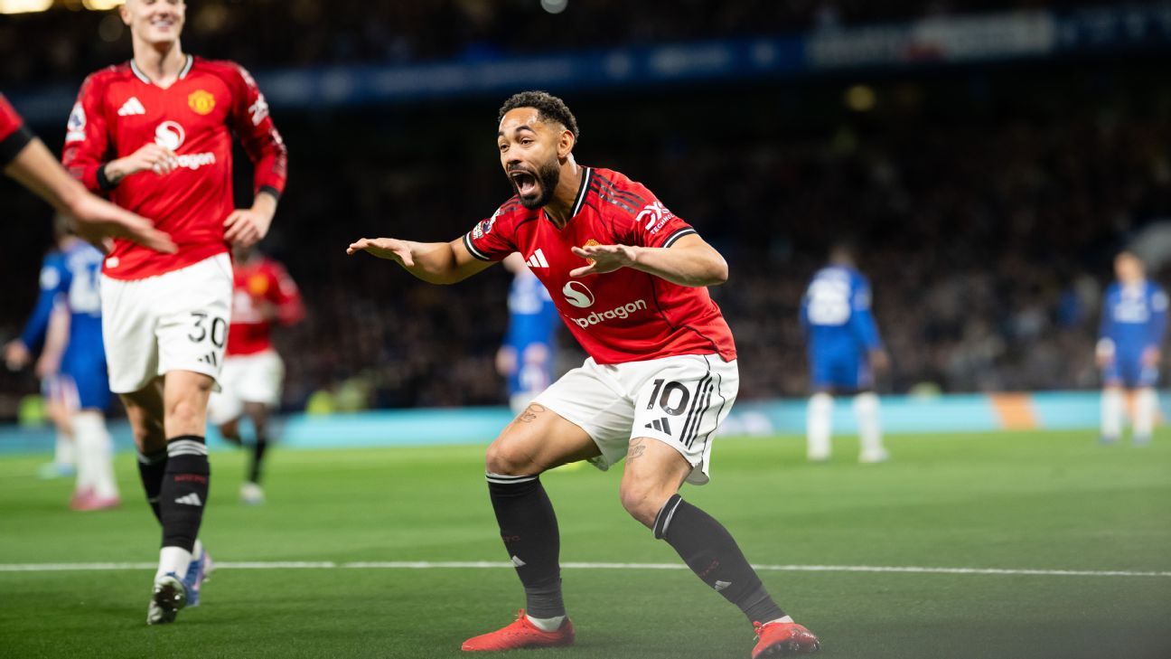 Matheus Cunha cala Stamford Bridge, Manchester United vence e agrava crise do Chelsea; Estêvão sofre lesão e preocupa