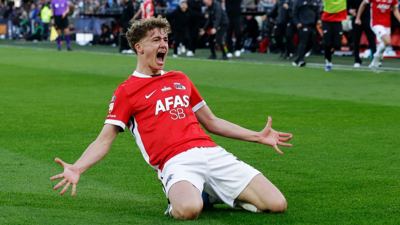 AZ vernedert N.E.C. in finale van Eurojackpot KNVB Beker