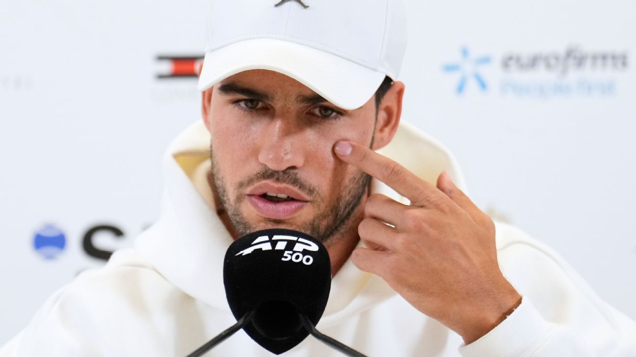 Carlos Alcaraz waits on wrist tests as French Open awaits