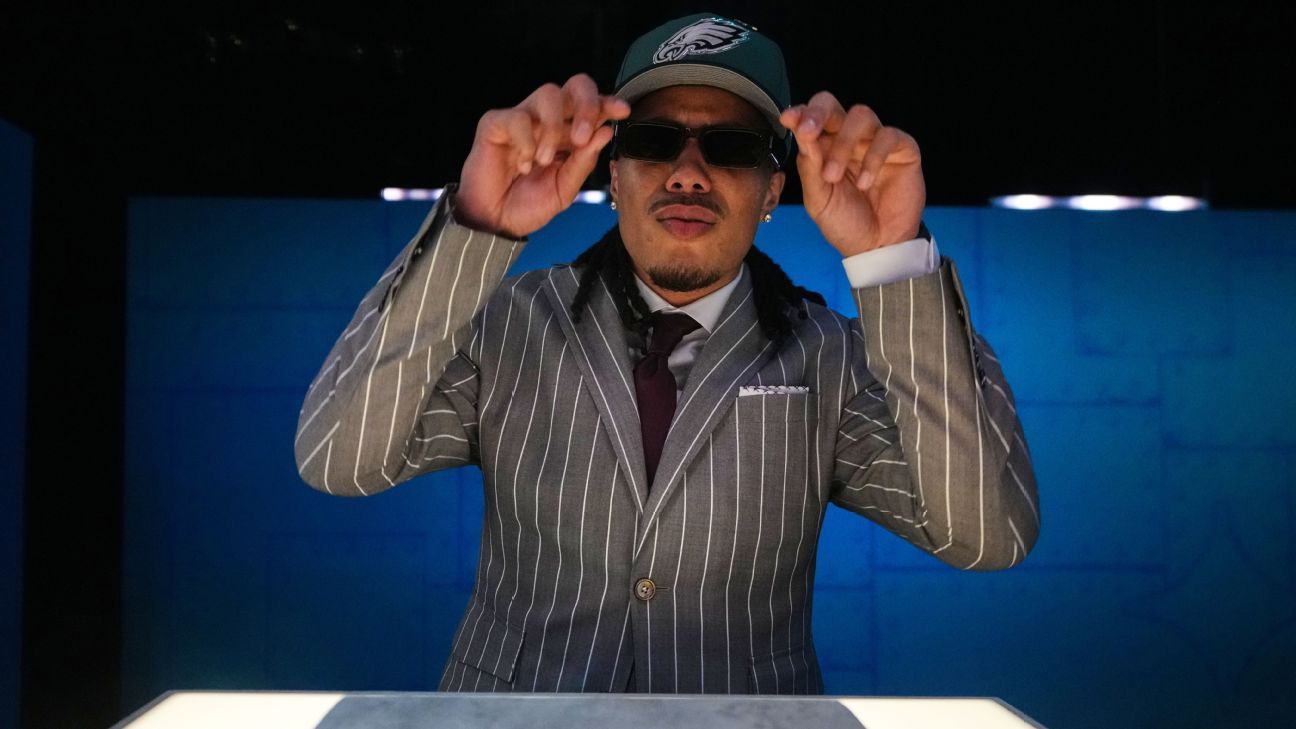 Philadelphia Eagles 2026 NFL draft picks: Eagles moved up for WR Lemon
