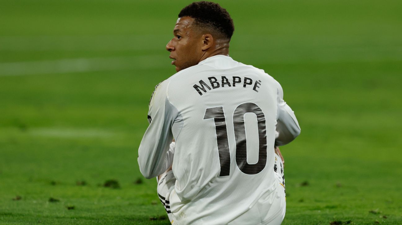 Mbappé, en duda para el Clásico ante el Barcelona - ESPN