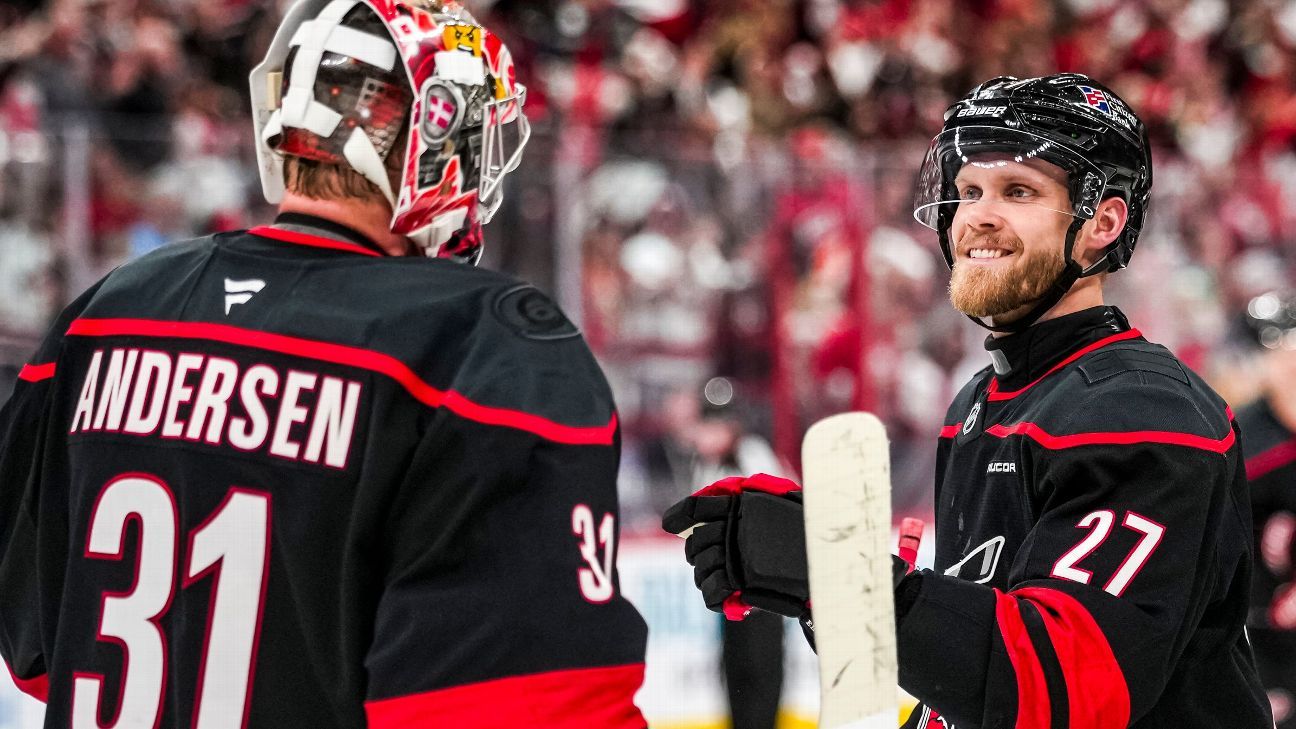 Nikolaj Ehlers retorna ao lineup e Hurricanes vencem Flyers no Jogo 1