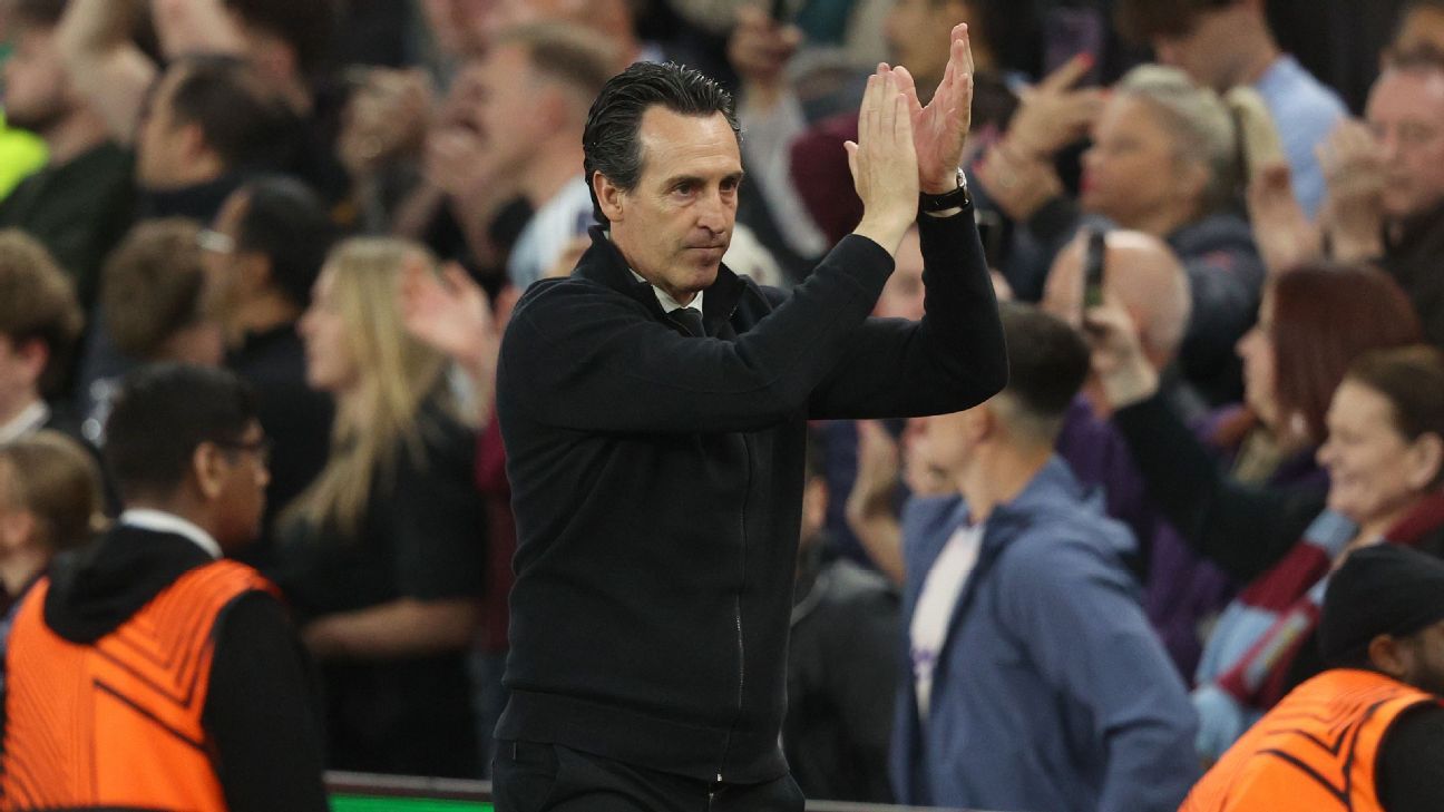 Aston Villa at collective 'best' to earn UEL final spot, Emery says - ESPN