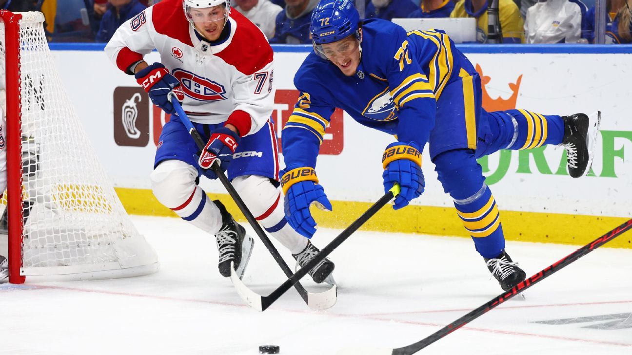 Sabres drop Game 2 in tough night for Thompson