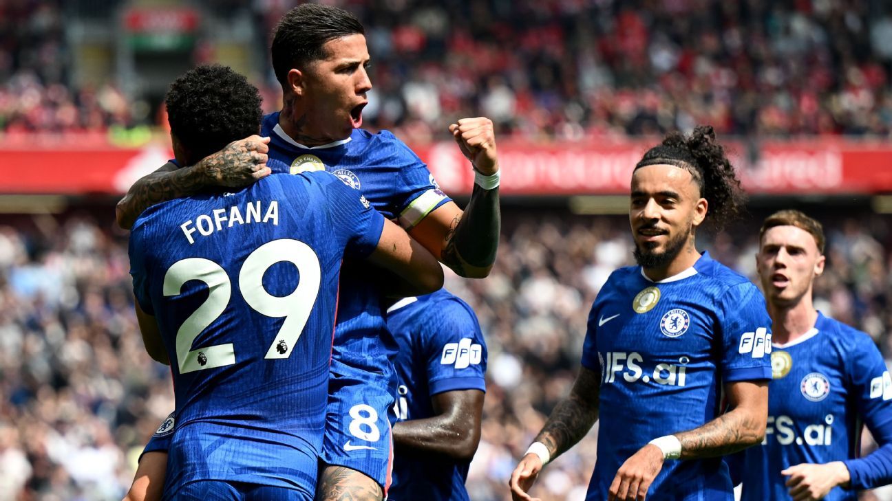 فرنانديز يلغي هدف جرافنبرتش المبكر بالتعادل 1-1 على ملعب آنفيلد – كما حدث