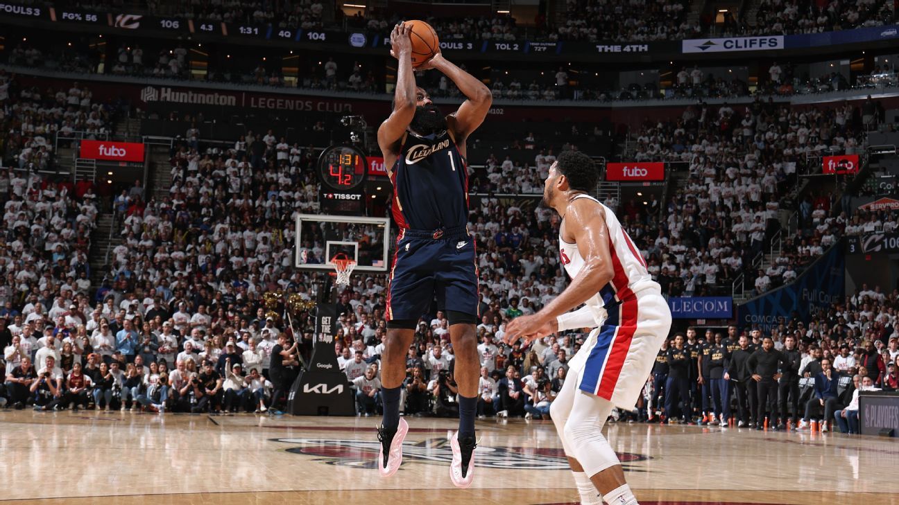 cavaliers x pistons