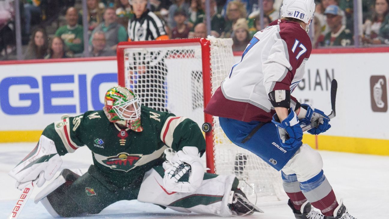 Wallstedt's 34 Saves Lead Wild to Game 3 Victory Over Avalanche
