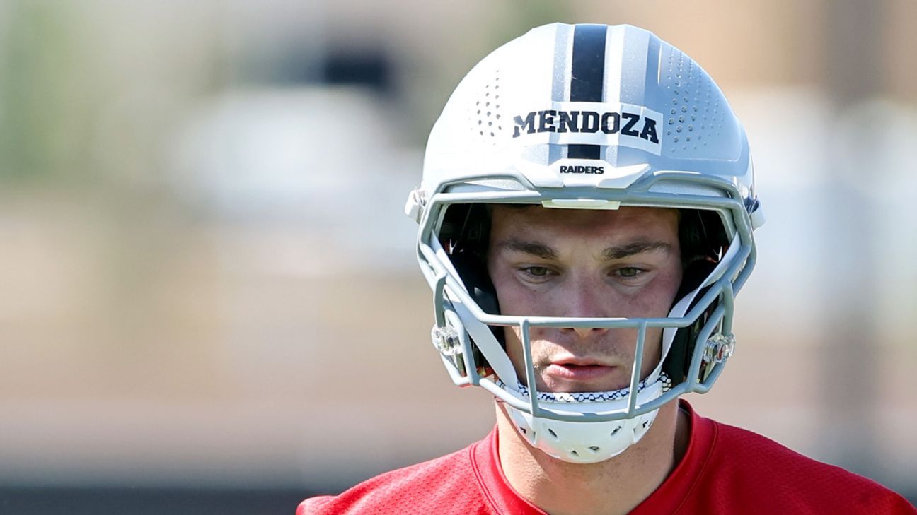 Raiders' Kubiak: Mendoza has been 'as advertised'