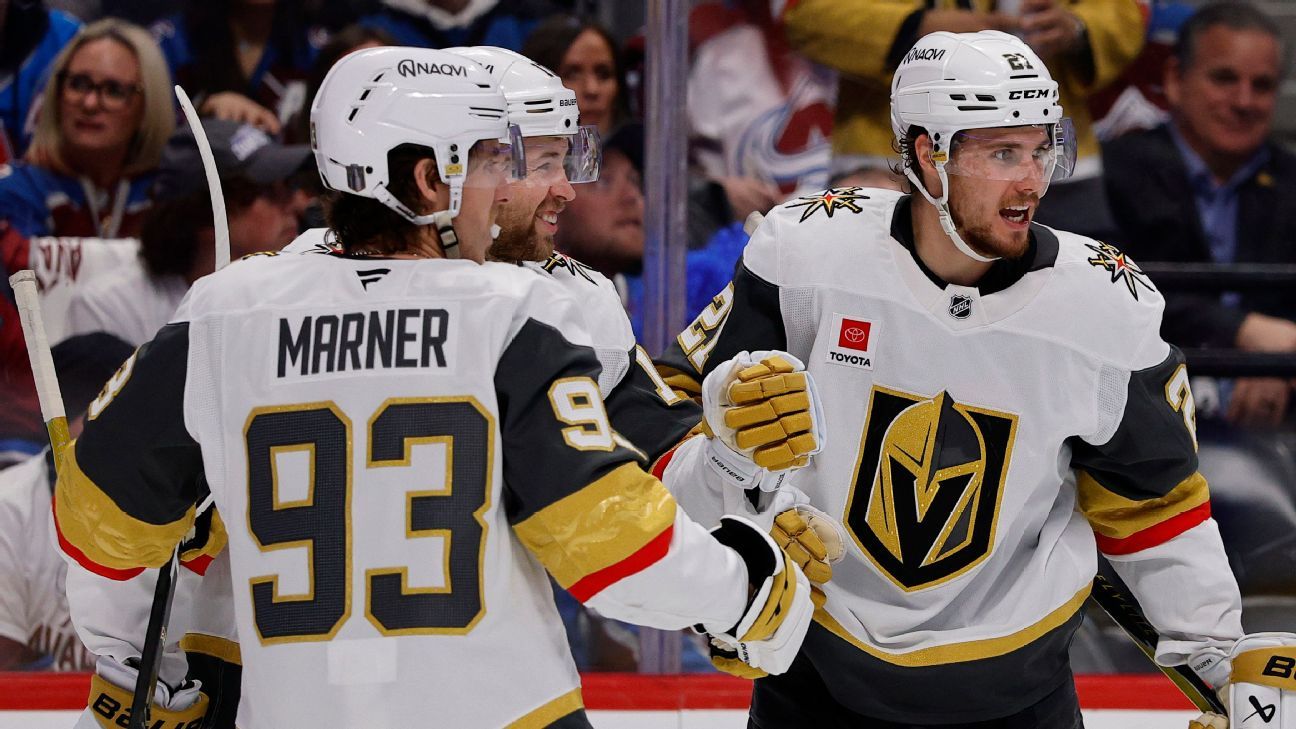 Golden Knights Defeat Avalanche 4-2 in Western Conference Finals Opener