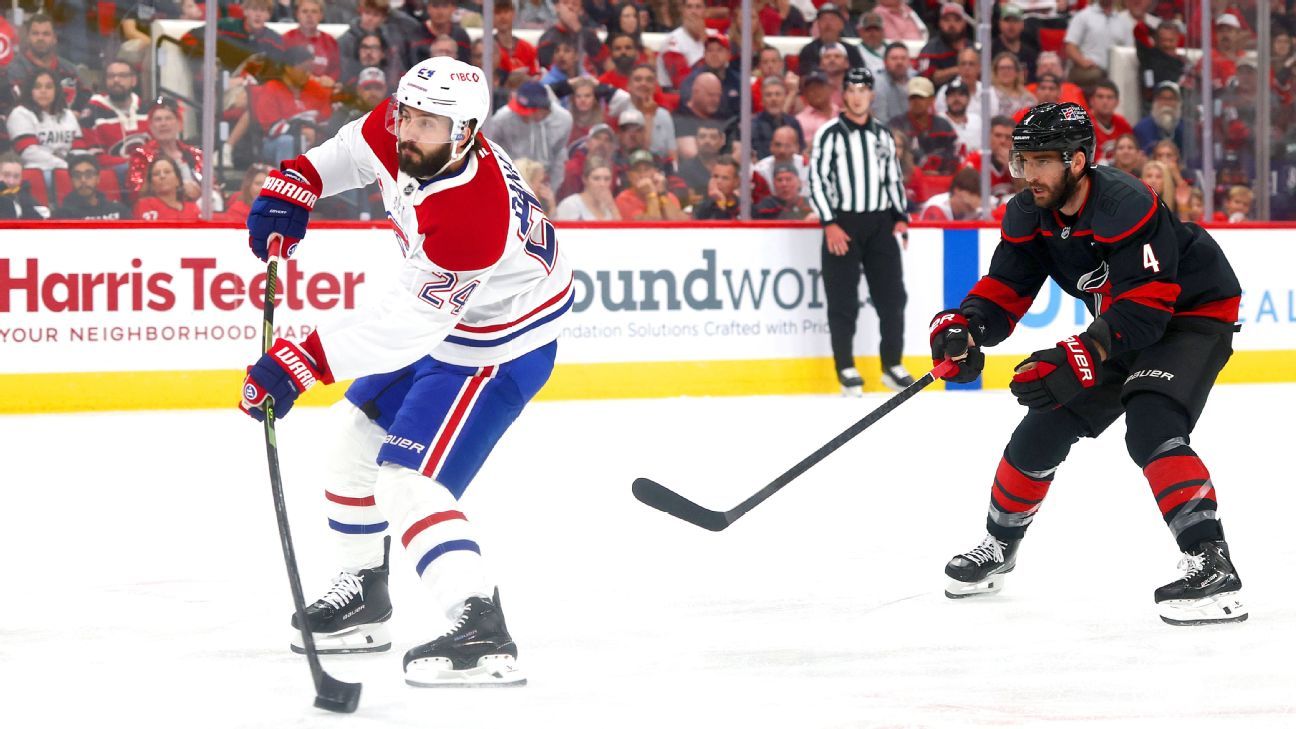 Canadiens Dominate Hurricanes in Game 1 With Early Offensive Burst