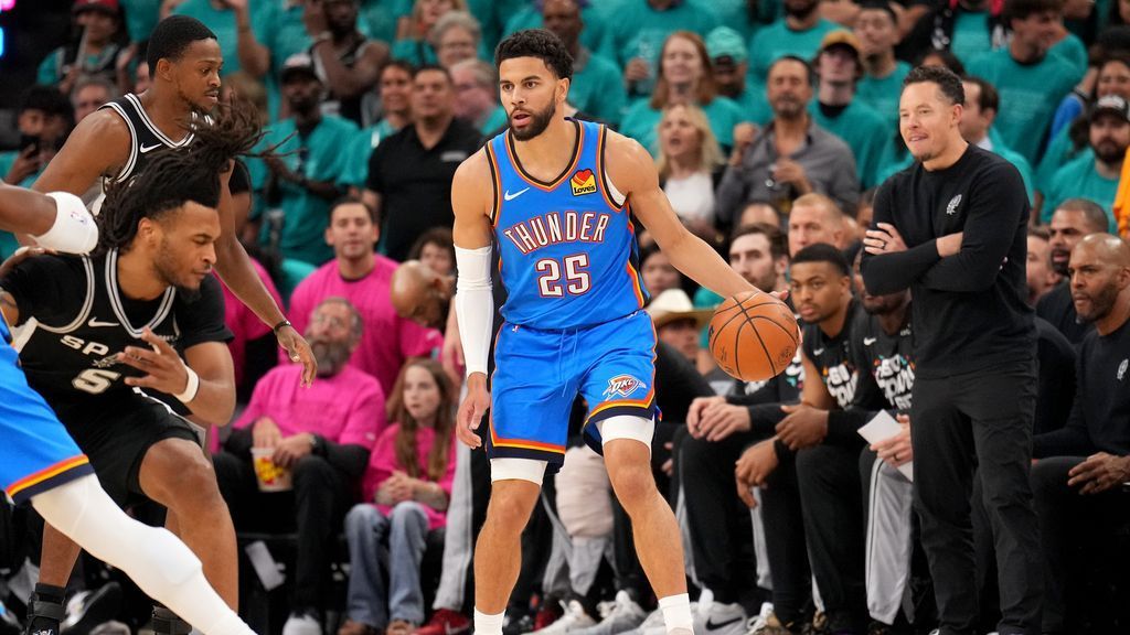 Mitchell Out for Thunder-Mavericks Game 4 With Calf Strain