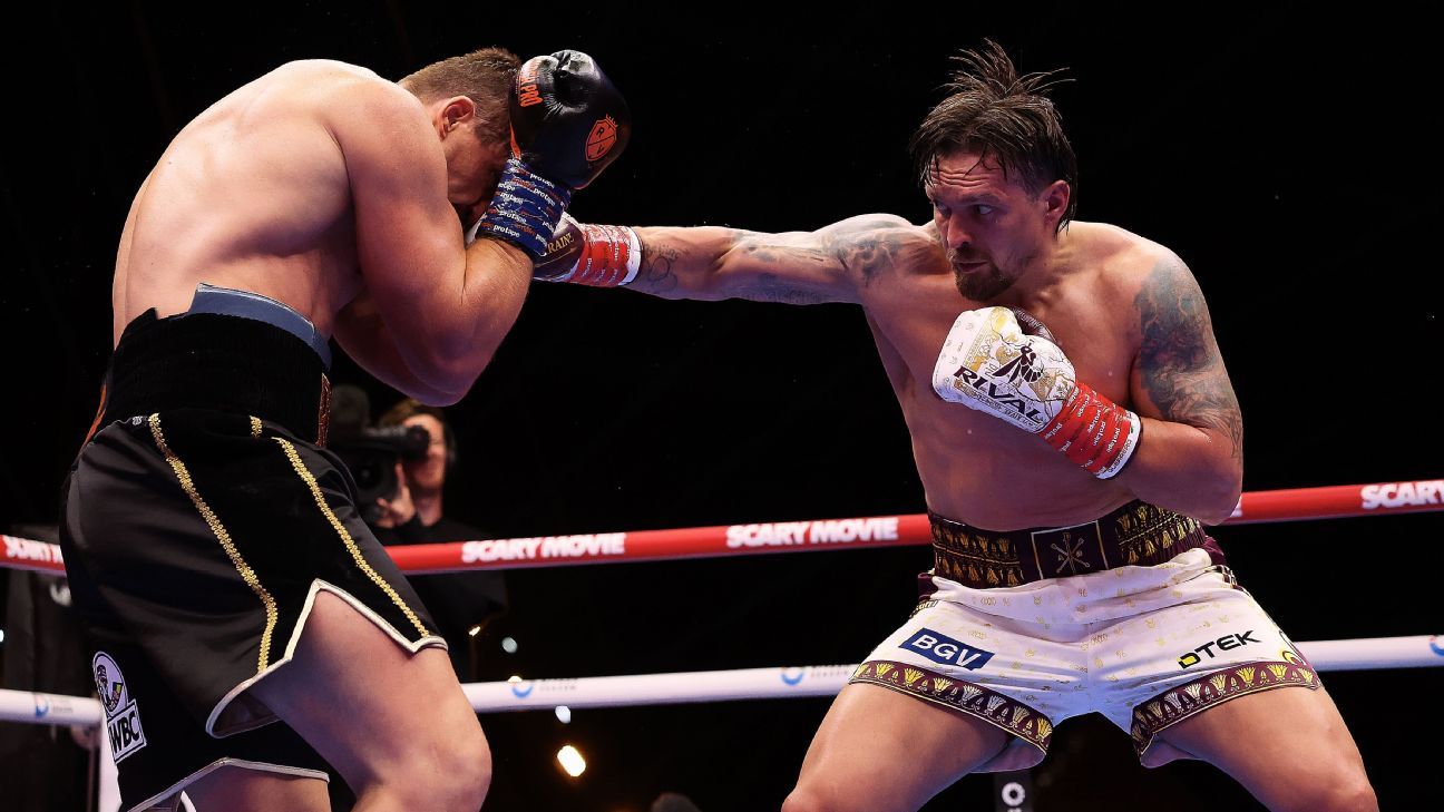 Results: Usyk stops Rico Verhoeven in Round 11