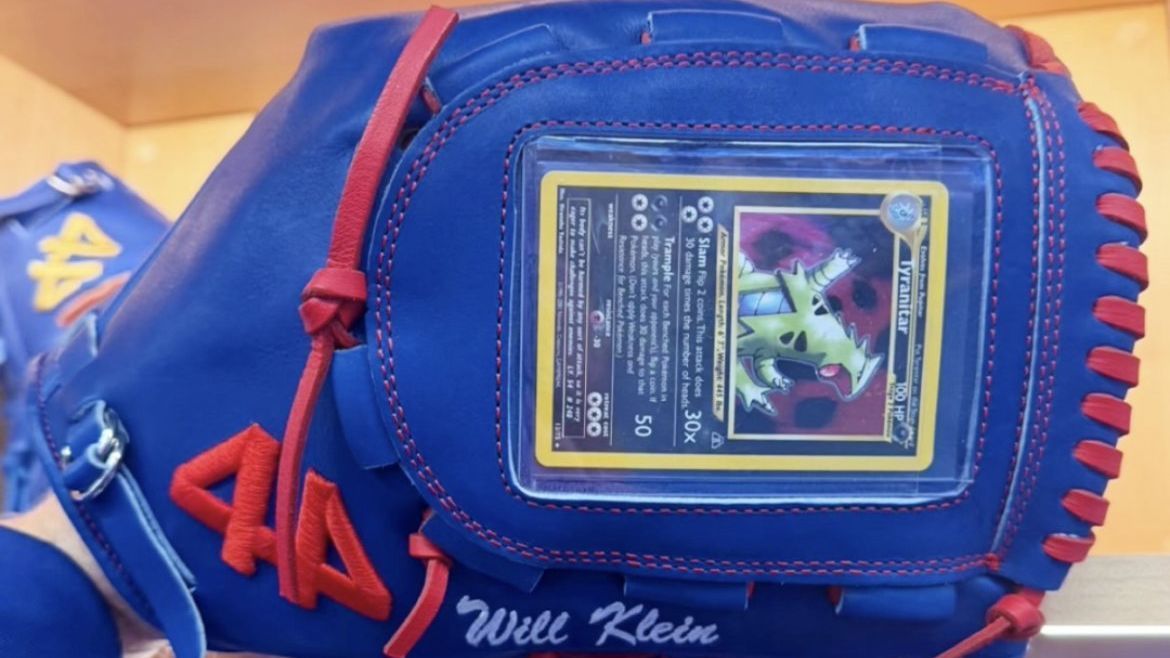 Pokémon lairs, autographed cards and custom gloves...