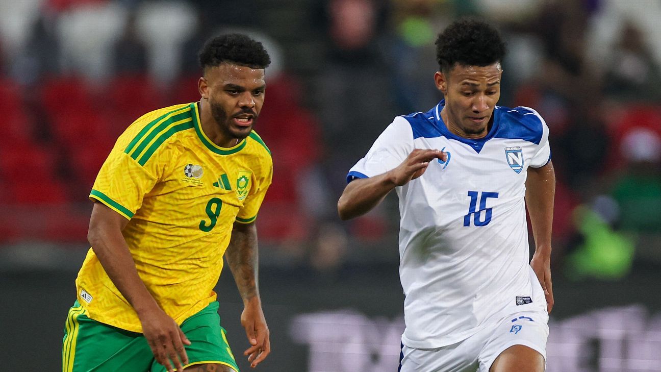South Africa vs Nicaragua - Toothless Bafana waste...