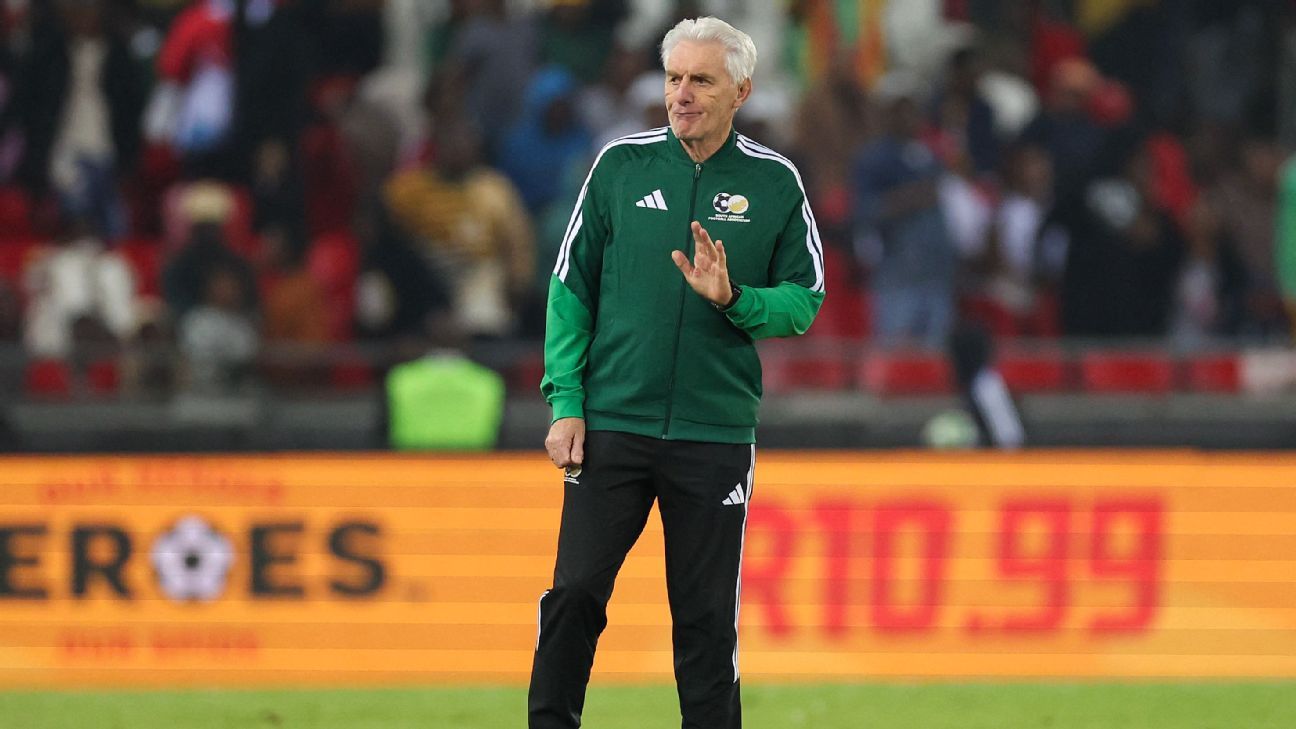 Hugo Broos unconcerned about Bafana Bafana performance against 'negative' Nicaragua