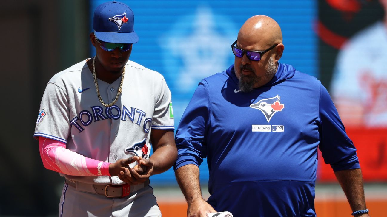 Blue Jays’ Jesús Sánchez injured by fan-thrown ball during Orioles game