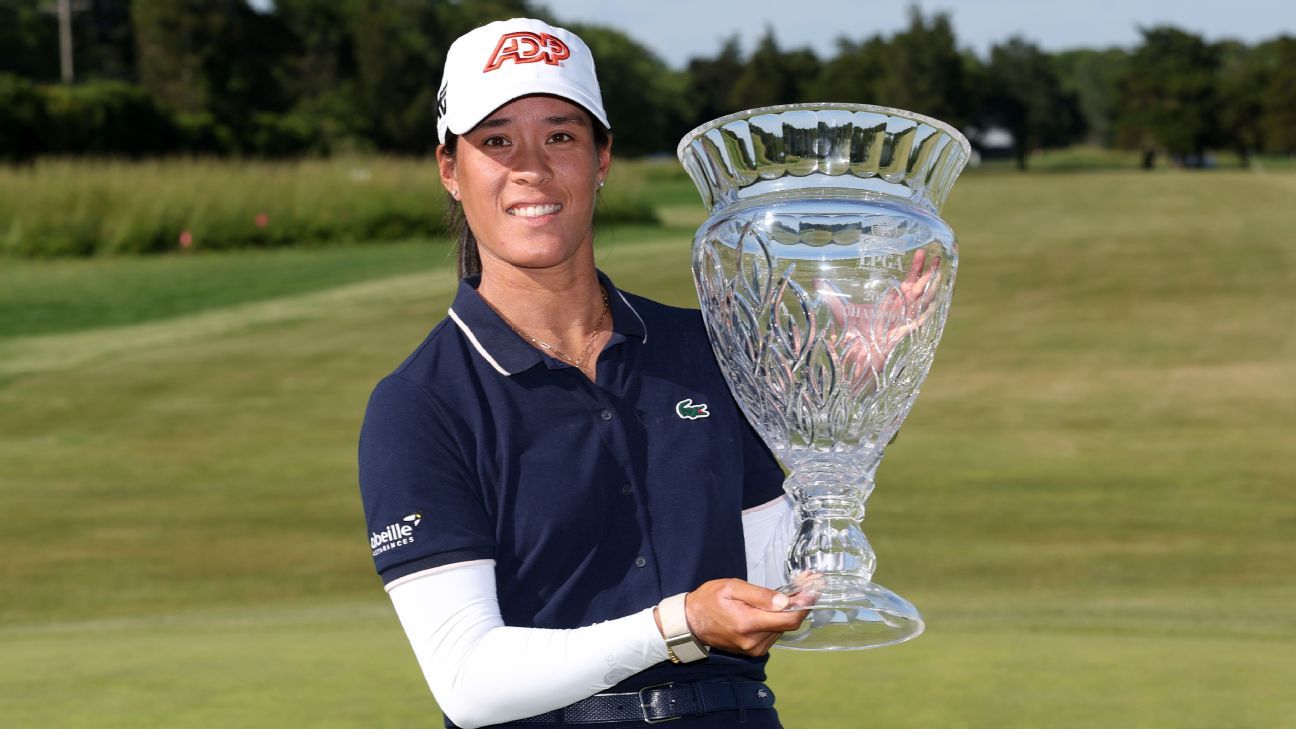 Boutier rallies from 4 down to win ShopRite LPGA