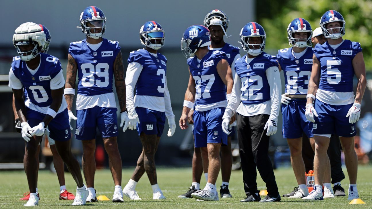 How New York Giants WRs stack up with Nabers, Beck...