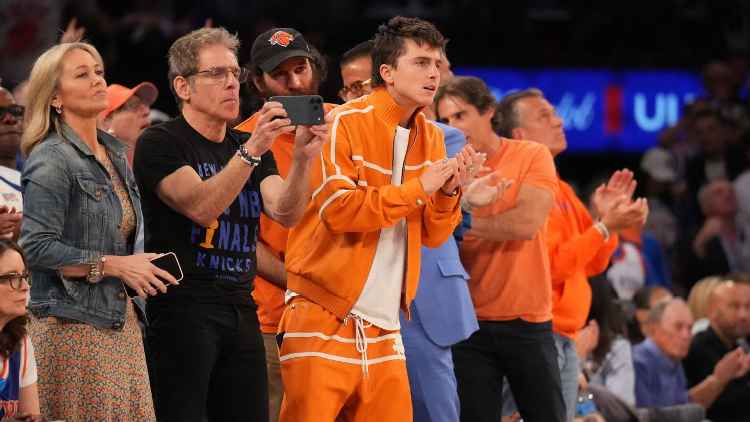 Dentro de las reglas no escritas de la fila de celebridades de los Knicks