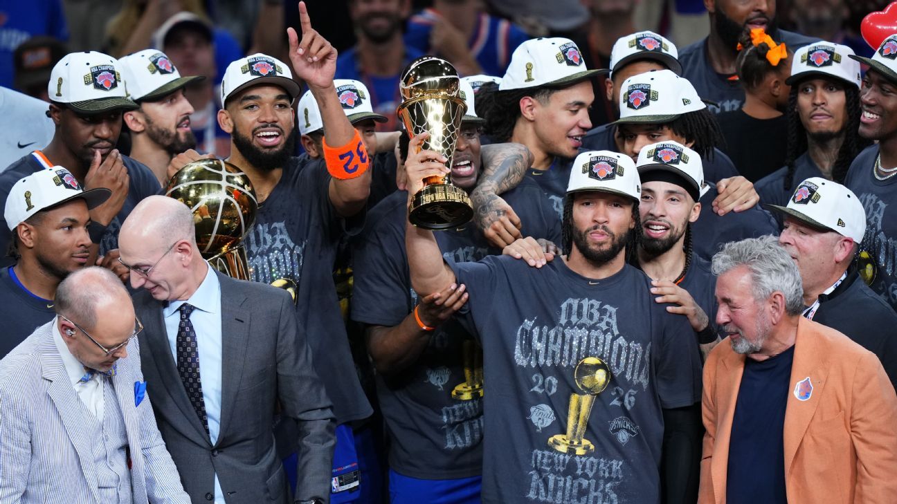 The Knicks are champions! 'It makes such a differe...