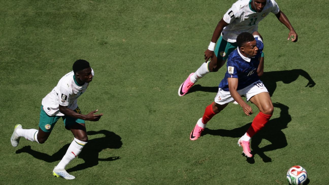 In life! France vs. Senegal for the first date of the 2026 World Cup phase