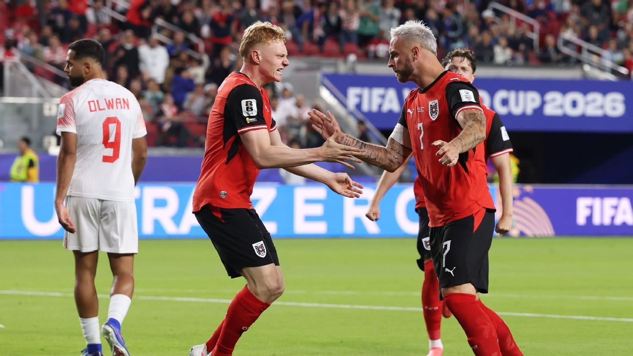 Austria spoils Jordan's World Cup debut in 3-0 win...