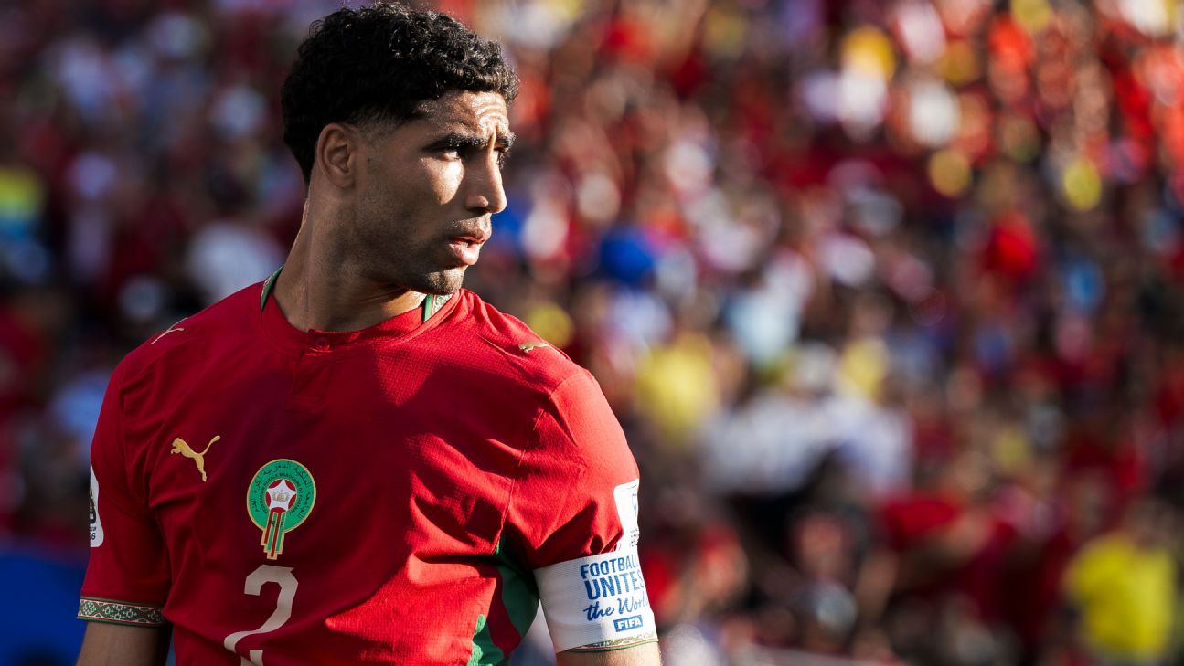 Hakimi vai a julgamento na França — photo: ESPN Brasil Futebol