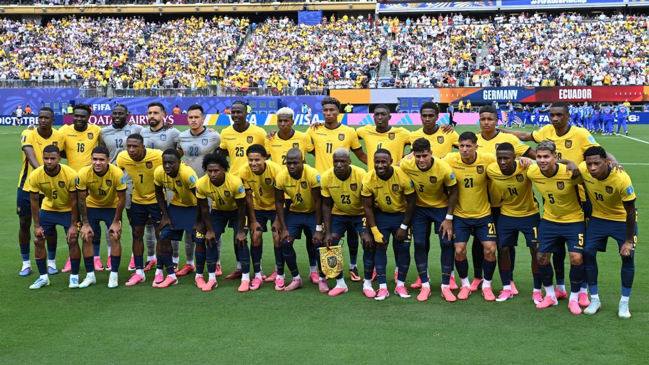 The possible titular training of Ecuador vs. Mexico in the World Cup 2026