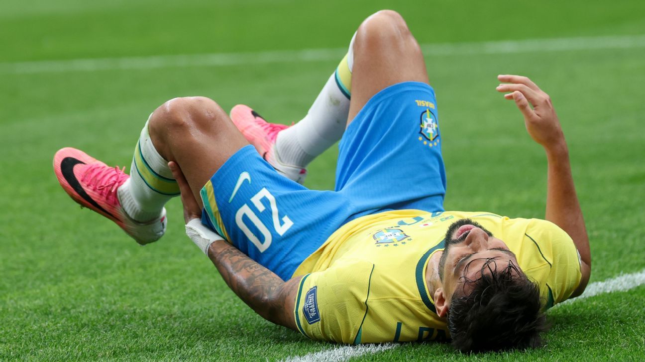 Paquetá tem lesão confirmada e fará 'tratamento intensivo' para seguir com  Brasil na Copa - ESPN