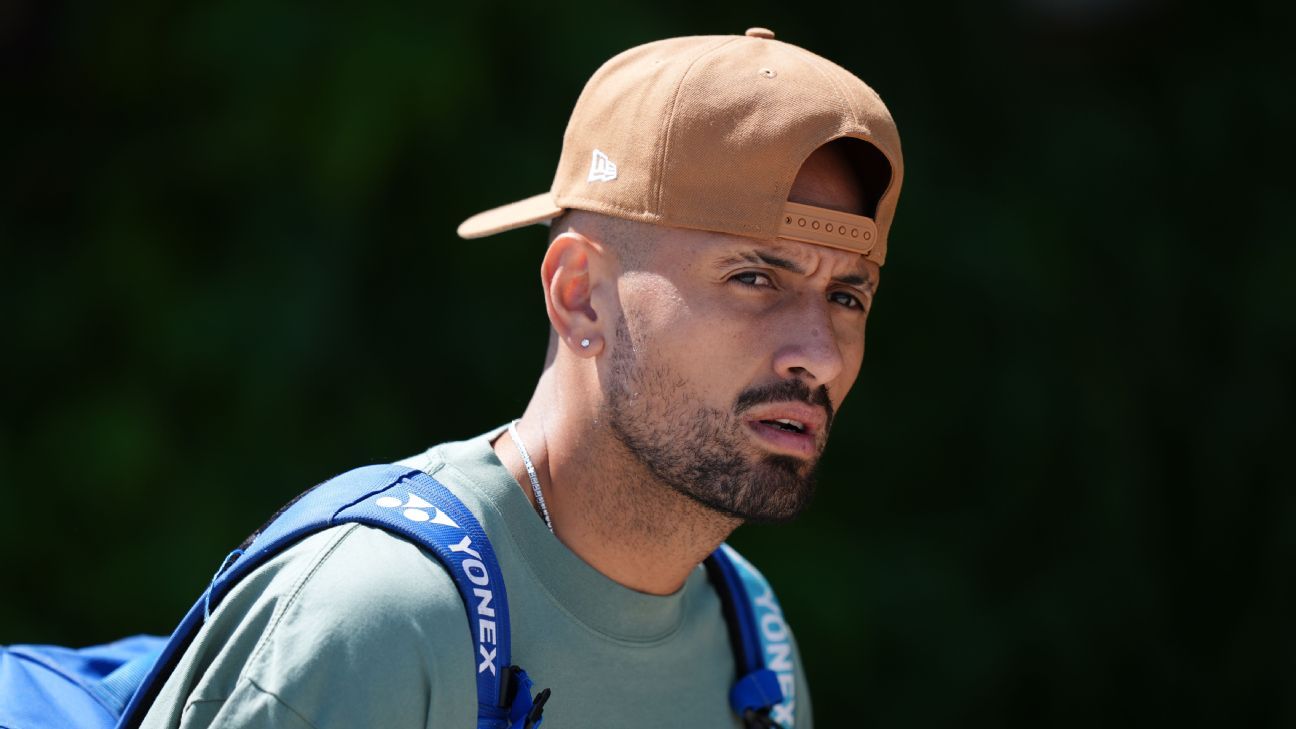Nick Kyrgios é suspenso após teste positivo para cocaína