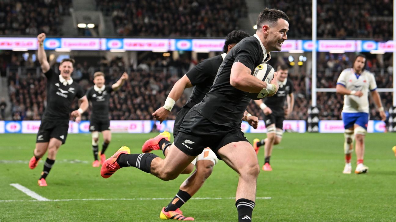 Early days but optimism, risk the clear theme for Dave Rennie's All Blacks