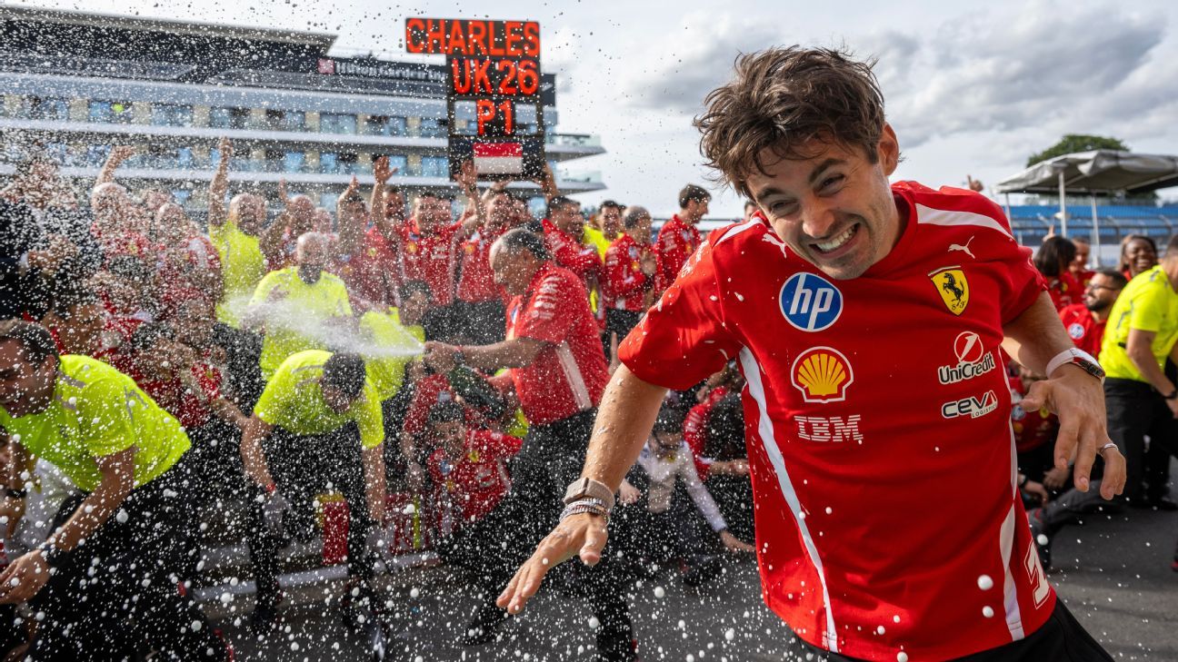 Leclerc discusses negativity and digital detox after British GP win