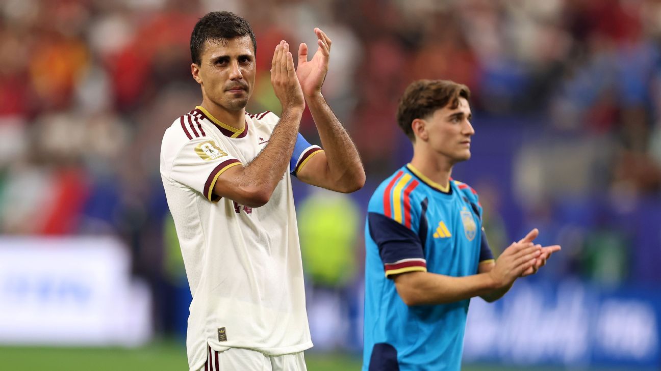 MVP Rodri shines, seeks more from Spain in QFs