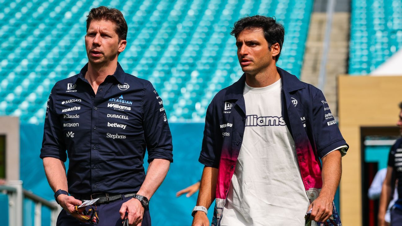 Vowles confident in long-term plan for Sainz