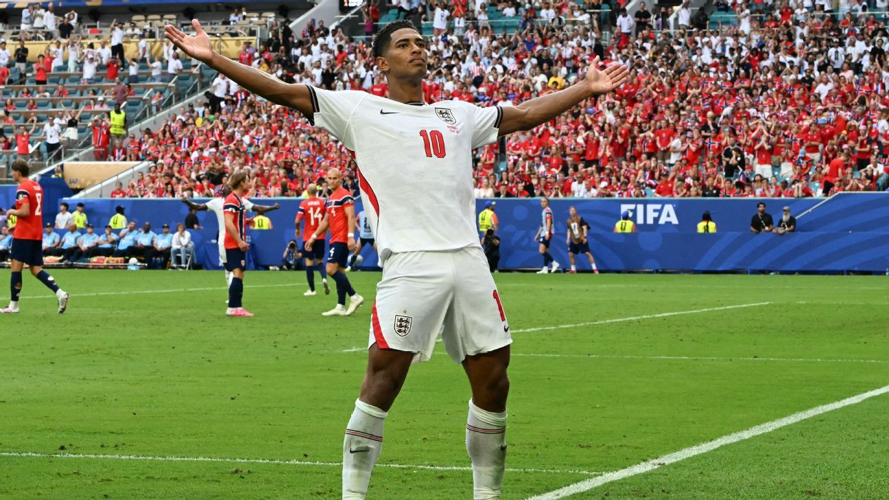 Bellingham's two goals carry England past Norway into World Cup semifinals