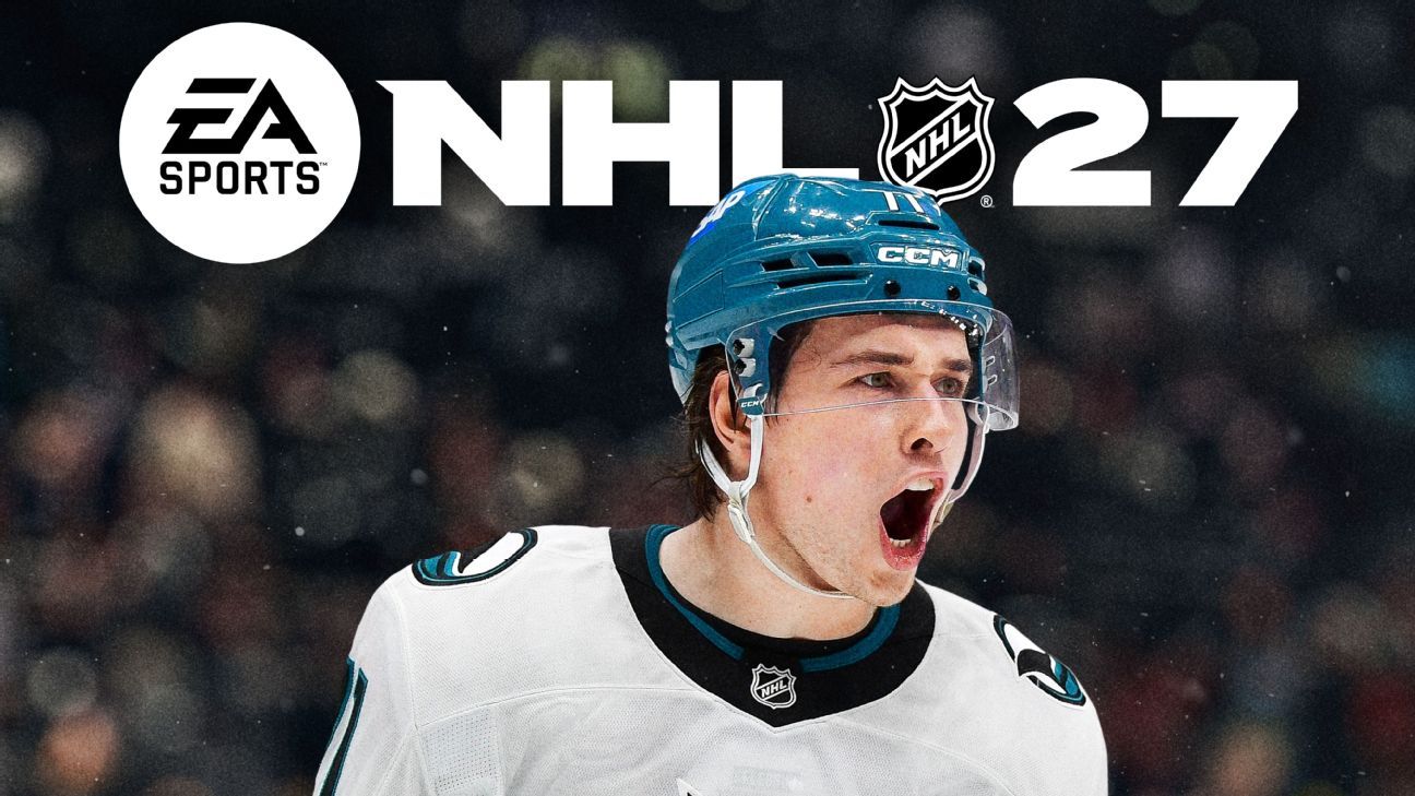 Celebrini (20) yngste spiller på EA Sports' NHL-forside