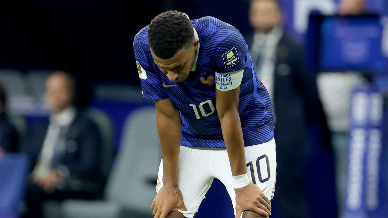 Mbappé critica la imprecisión táctica de Francia ante España