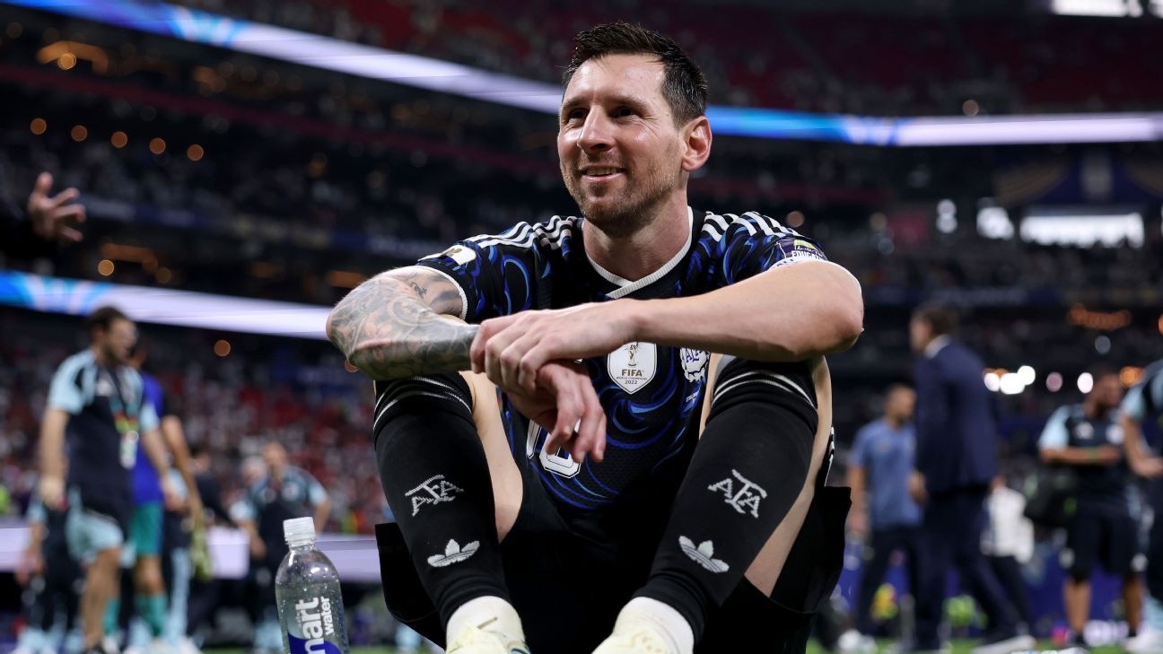 Lionel Messi ends international career with goal and two assists