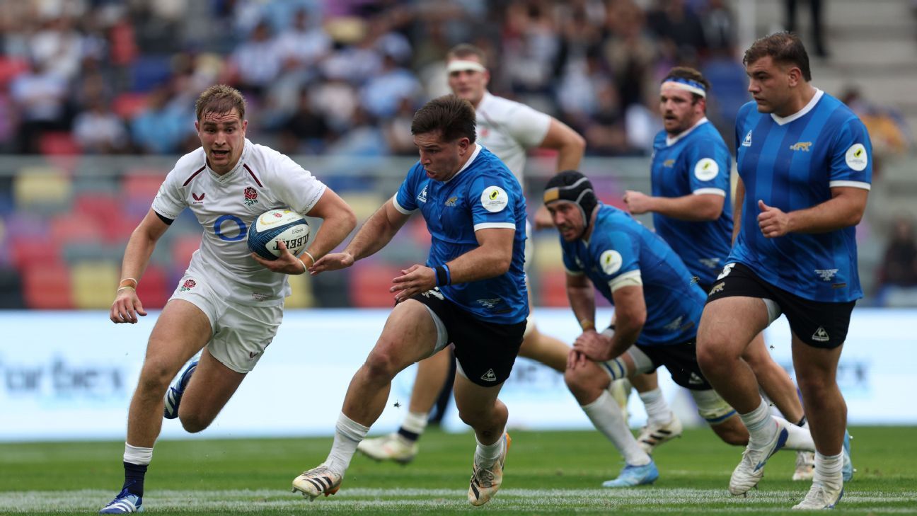 Argentina 24-31 England: Steve Borthwick's men hol...
