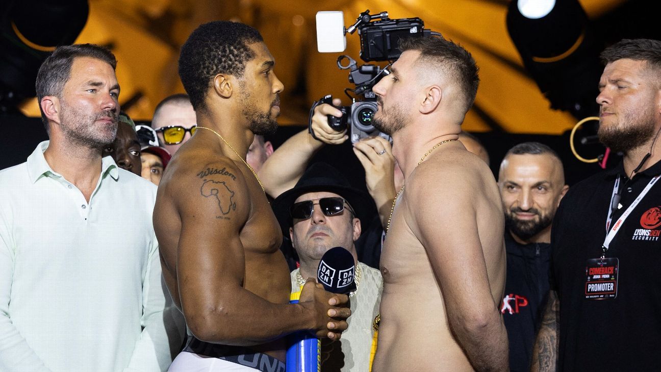 Anthony Joshua vs. Kristian Prenga LIVE: Latest news, analysis, results