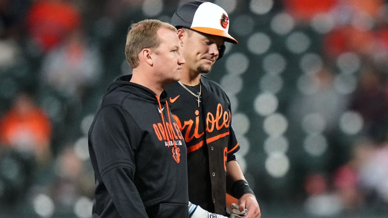 Season in doubt for Orioles' Mountcastle (oblique)