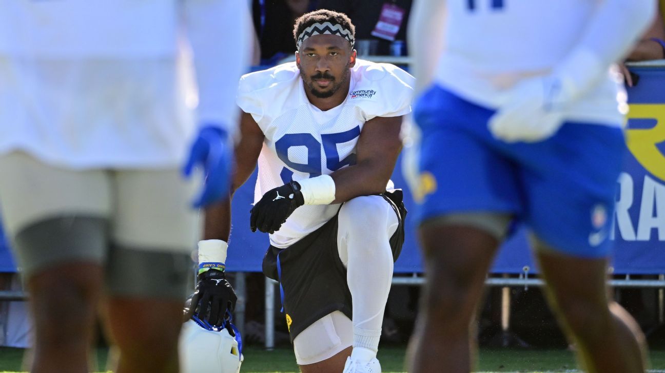 Soreness keeps Rams' Garrett out 3rd straight day