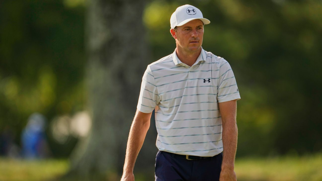 Jordan Spieth shares lead after first round of FedEx St. Jude Championship